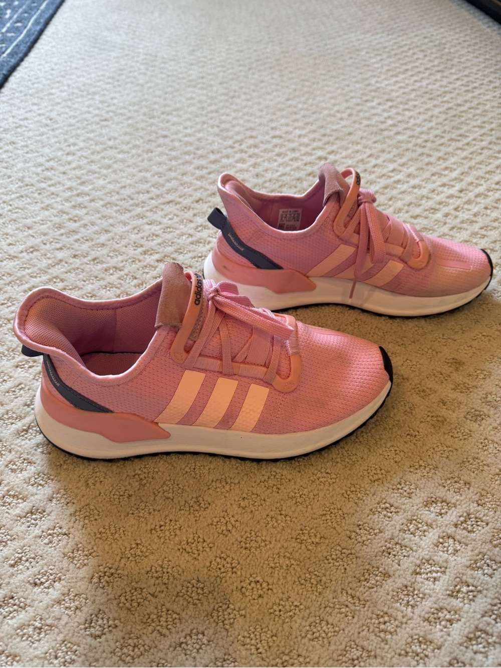 adidas Pink Lightweight Sneakers